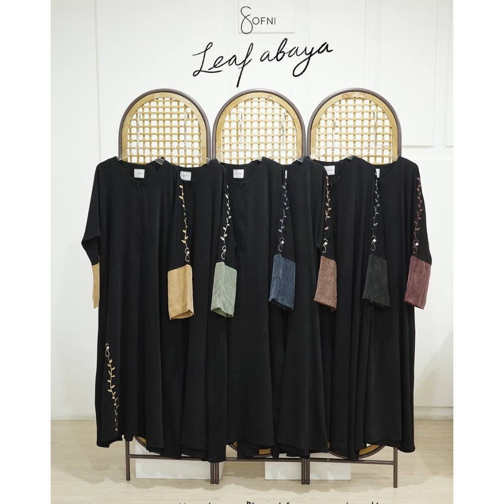 [NWT] SOFNI: By Sofni Leaf Series - Leaf Abaya