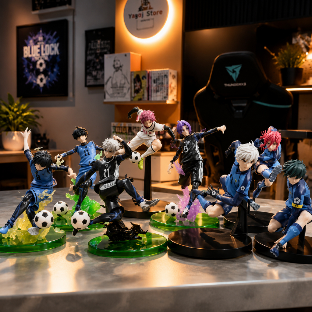 Action Figure Blue Lock Figure Isagi Figure Bachira Figure Nagi Figure Rin Itoshi Figure Sae Itoshi 