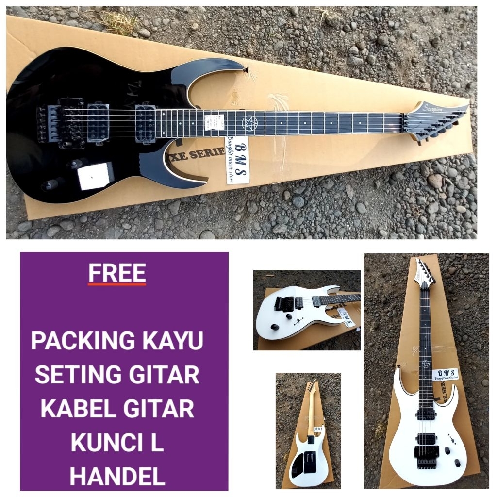 GITAR ELEKTRIK SCORPION SE 600 ORIGINAL