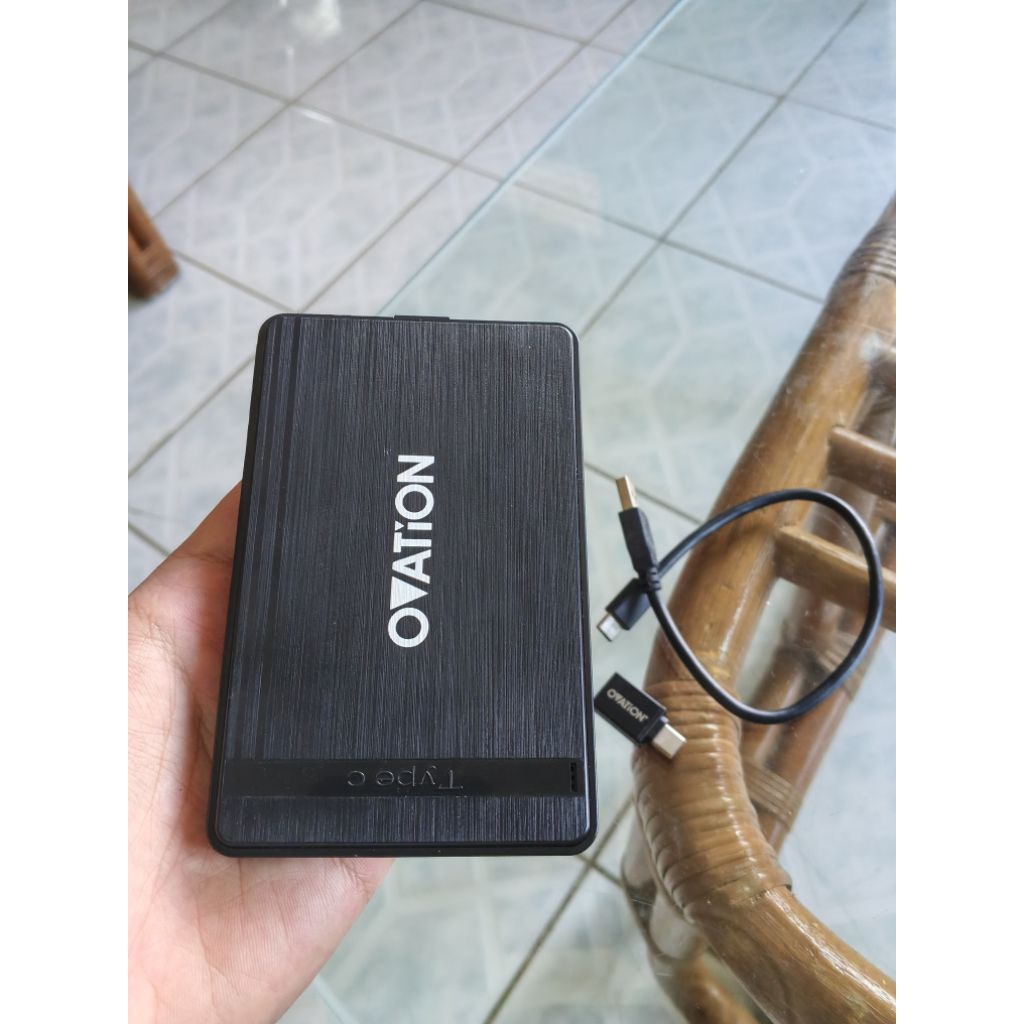 SSD PORTABLE EXTERNAL OVATION 256 GB