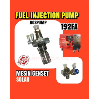192FA Fuel infection pump/Bospom 2 Nepel mesin genset solar