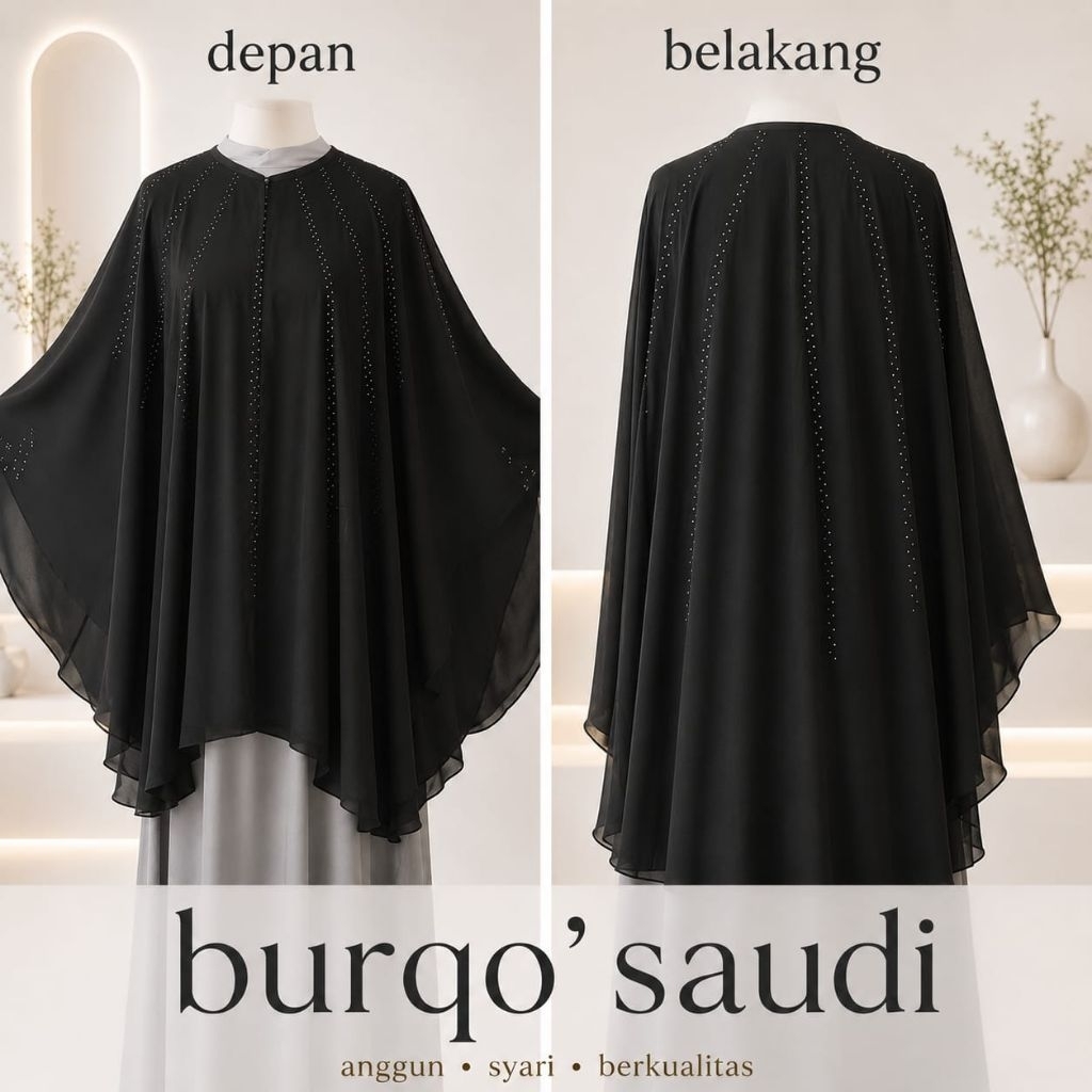 BURQO SAUDI/NIQOB SAUDI/BURQO POLOS/OUTER SAUDI