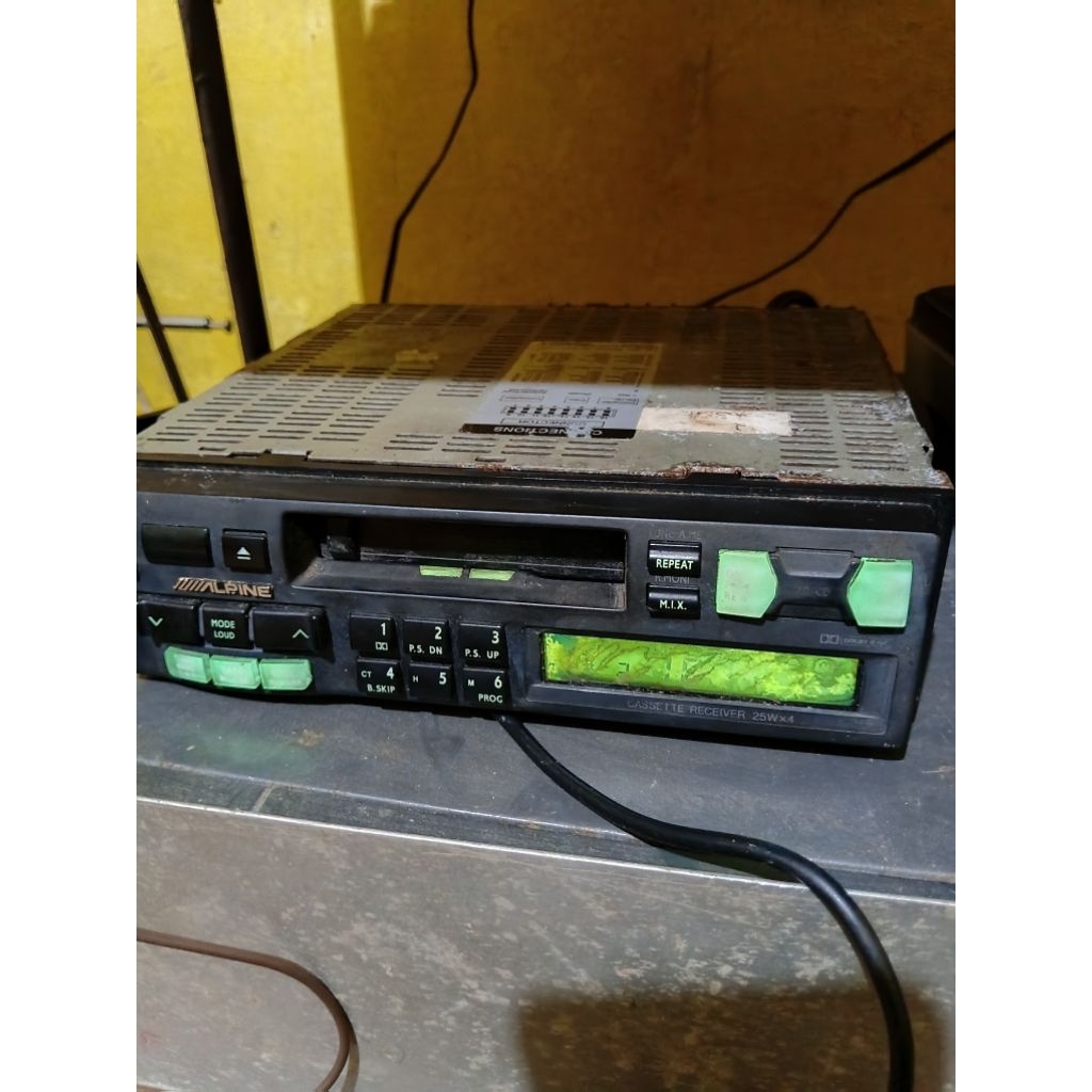 Head Unit / tape mobil ALPINE single din second