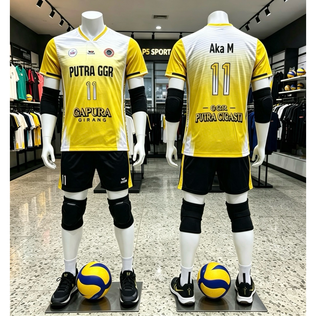 JERSEY VOLI YELLOW CLAW
