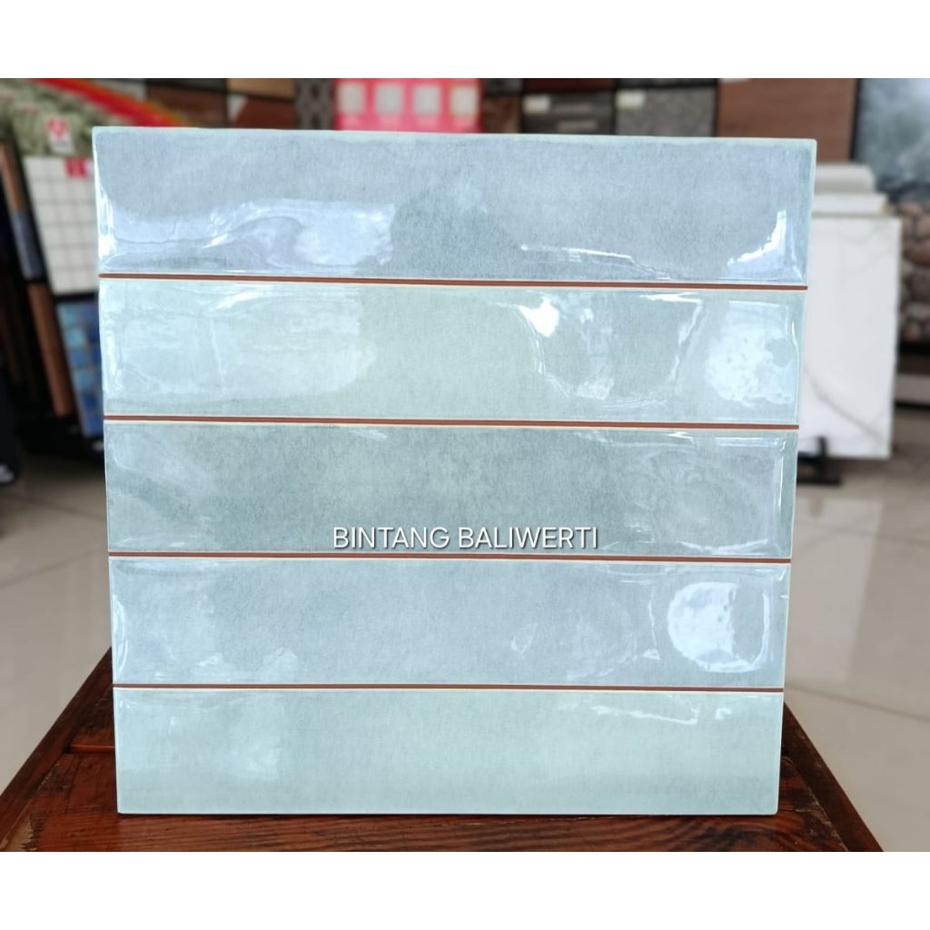 Keramik 30x30 Precut /Keramik Cafe Backsplash Glossy