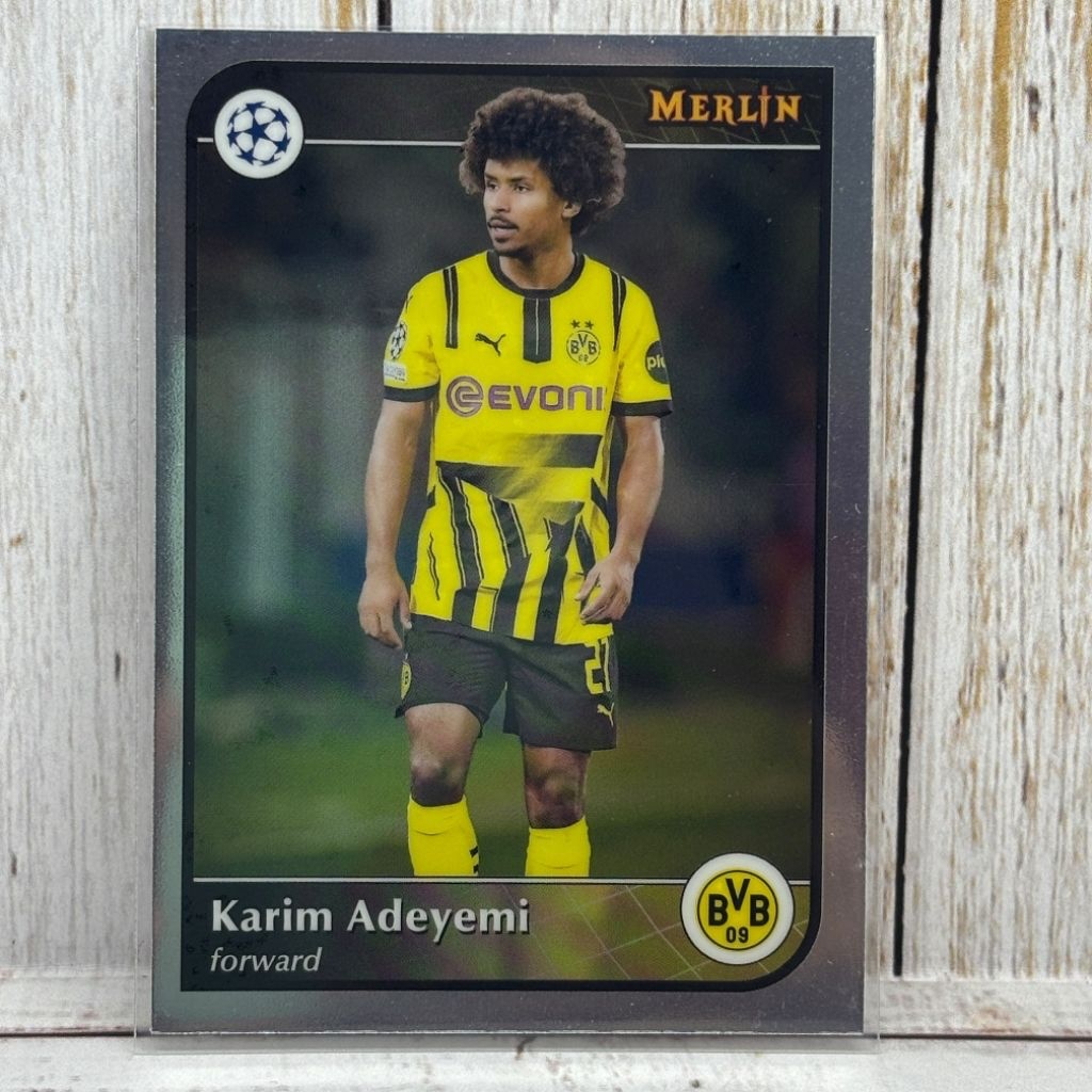 Kartu Bola Adeyemi Dortmund Topps Merlin Original