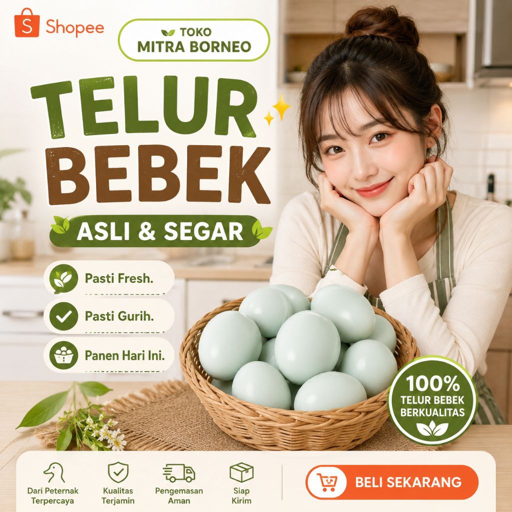 Telur Fertil bebek petelur