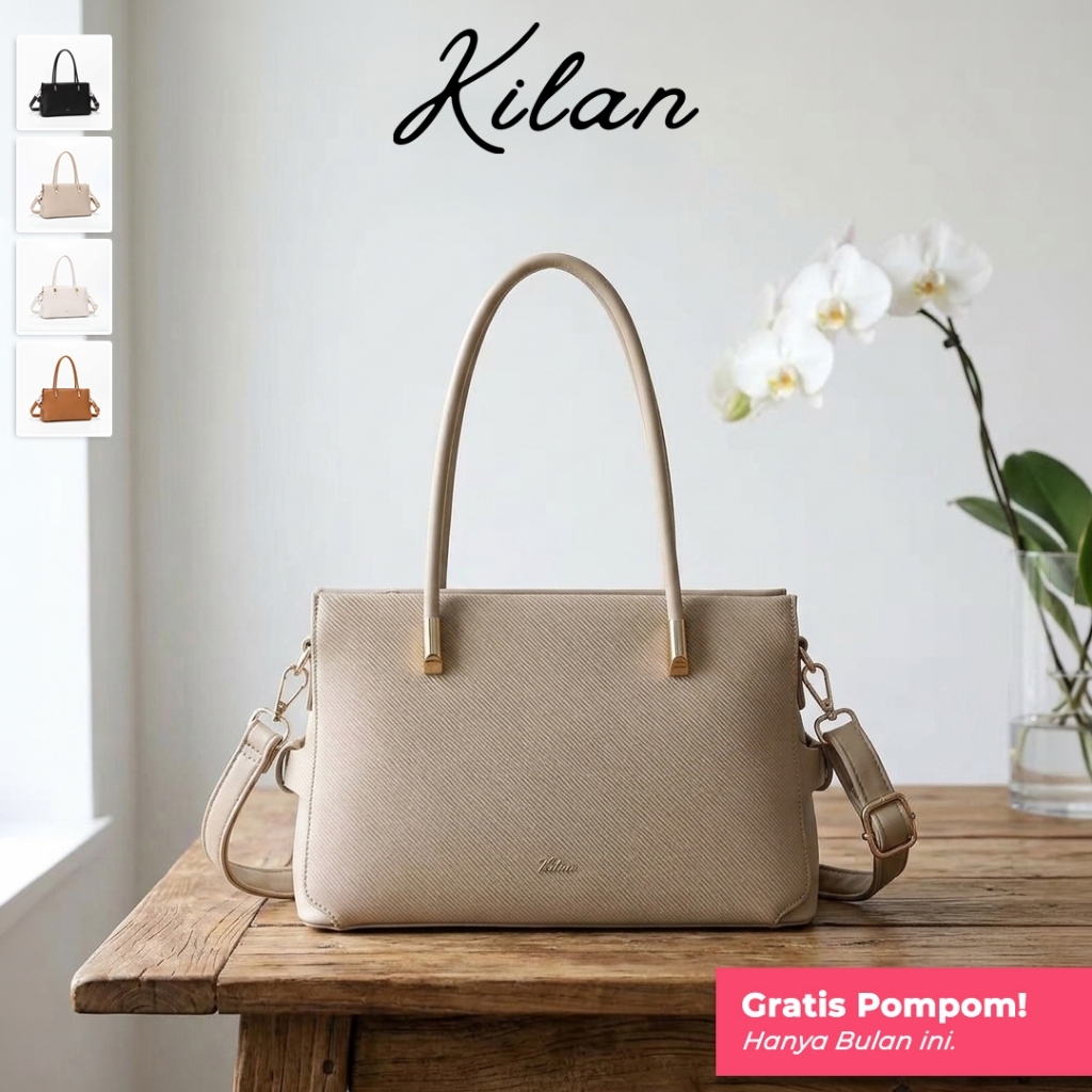 KILAN Tas Wanita Terbaru Handbag Wanita Import Tas Jinjing Wanita - MIORI