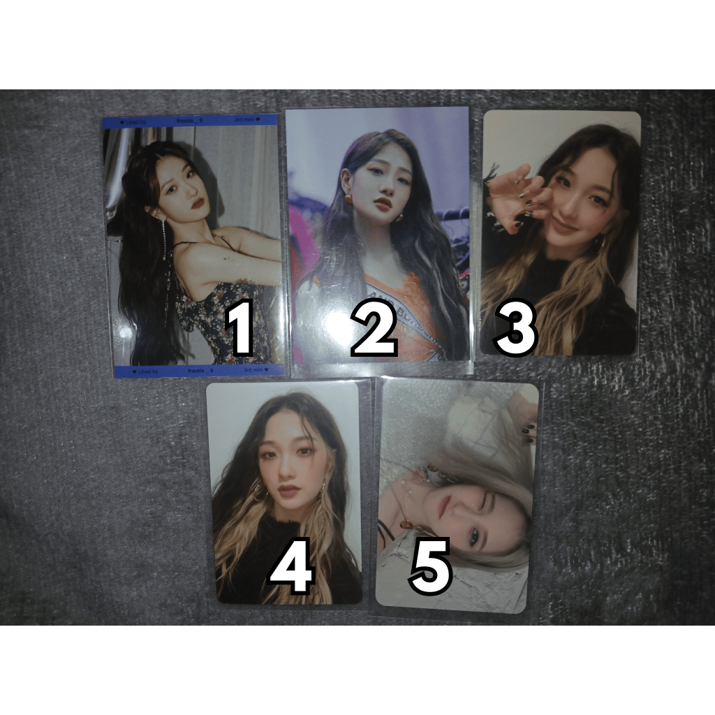 [Clearance Sale] Photocard Seoyeon Fromis_9