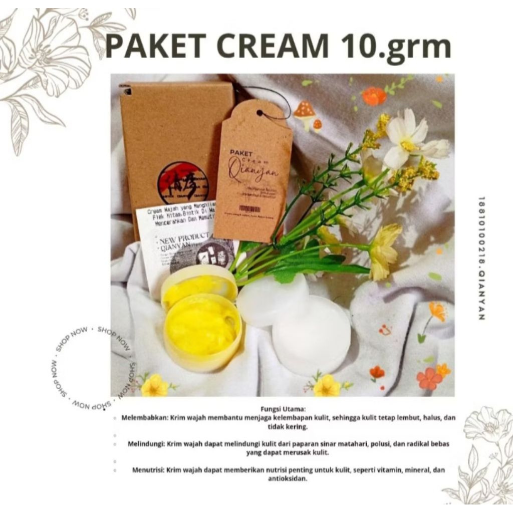 cream siang&malam Qianyan