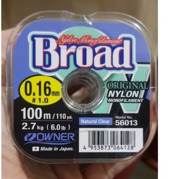 Nilon pancing Broad Owner Original 100m