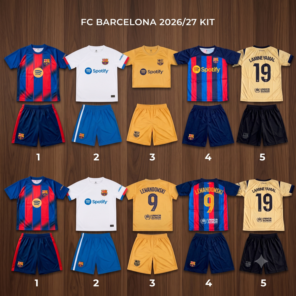 jersey barcelona anak printing musiam 2023/2024