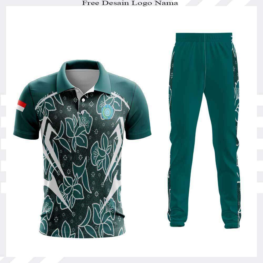 SETELAN JERSEY WANGKI PKK FULLPRINTING / KAOS KERAH PKK DRYFIT / JERSEY WANGKI PKK LENGAN PENDEK