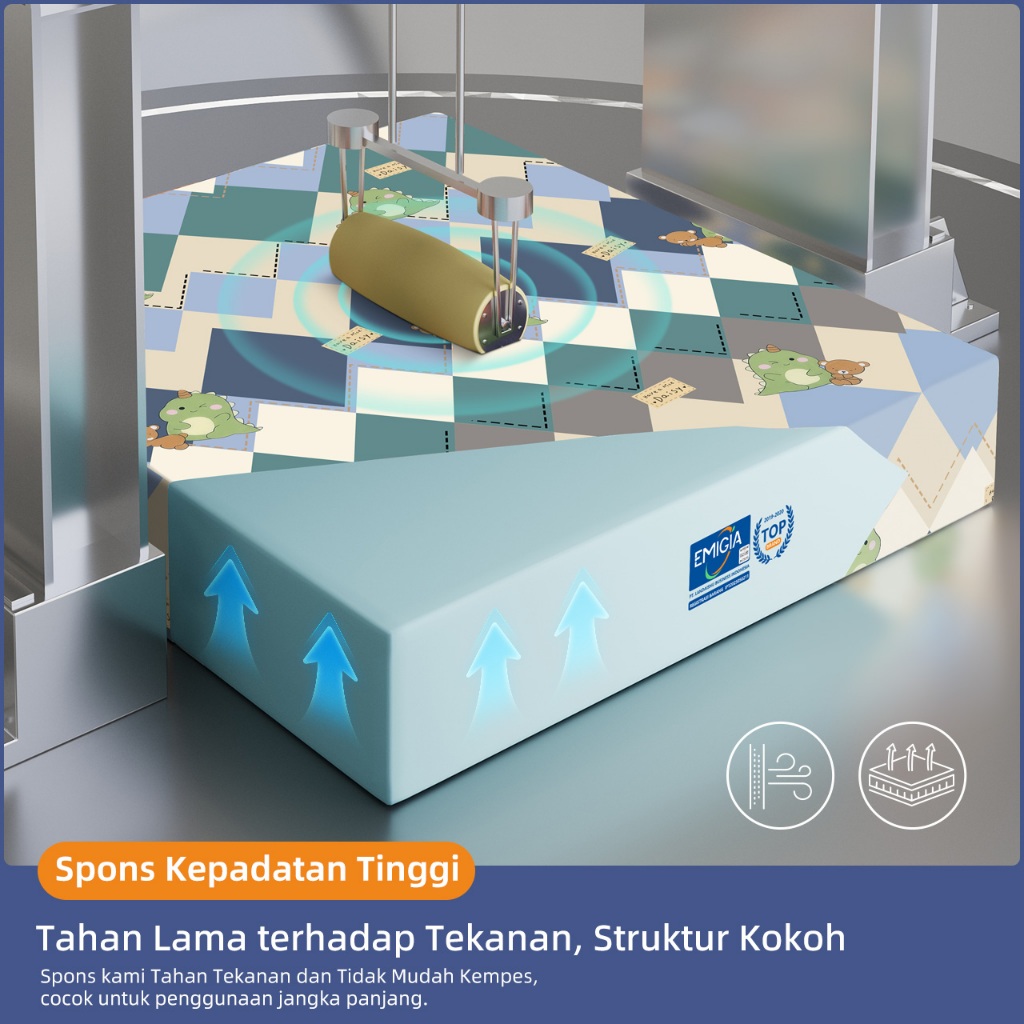 EMIGIA  Kasur Busa Density 23 Garansi 20 Tahun kasur 80cm 90cm 100cm 120cm 145cm 160cm 180cm 200cm K