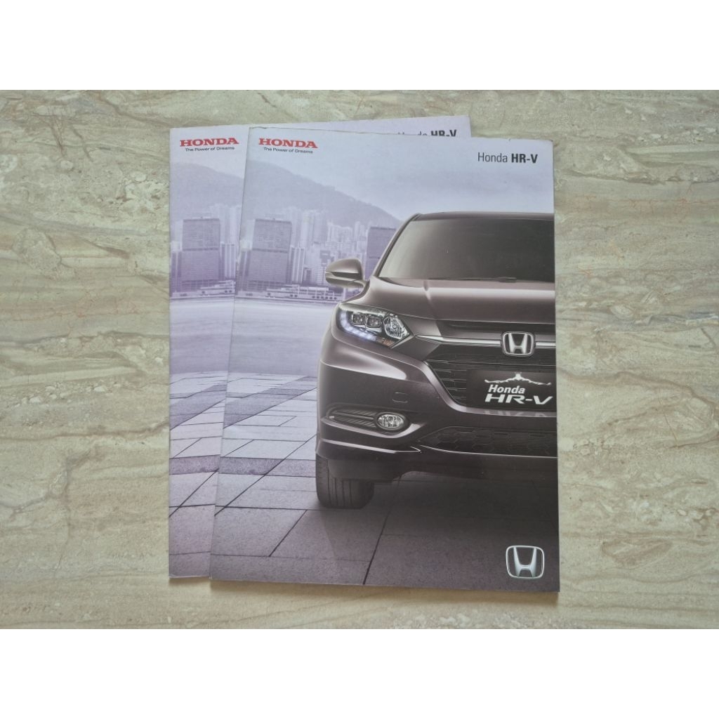 brosur katalog mobil honda hrv 2015 buku booklet