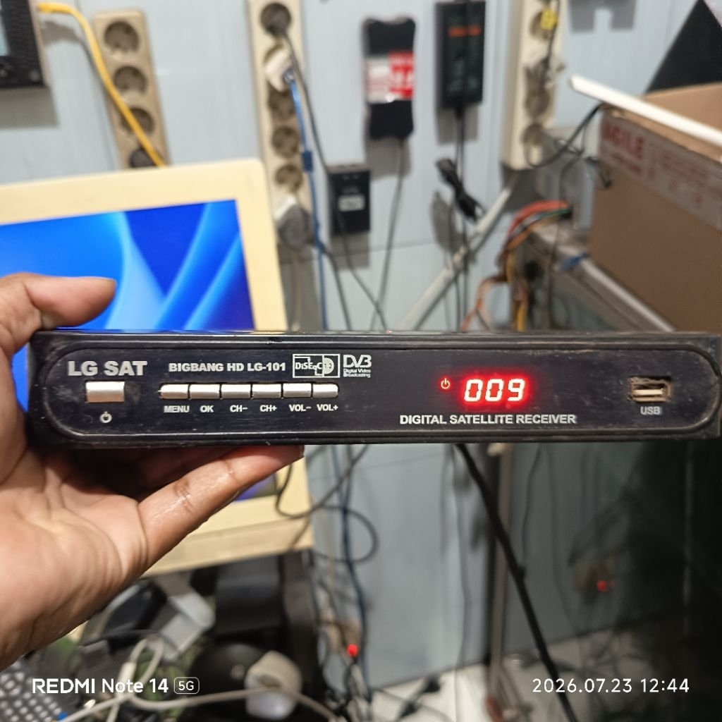 Reciever tv LGsat bigbang HD LG-101 Parabola