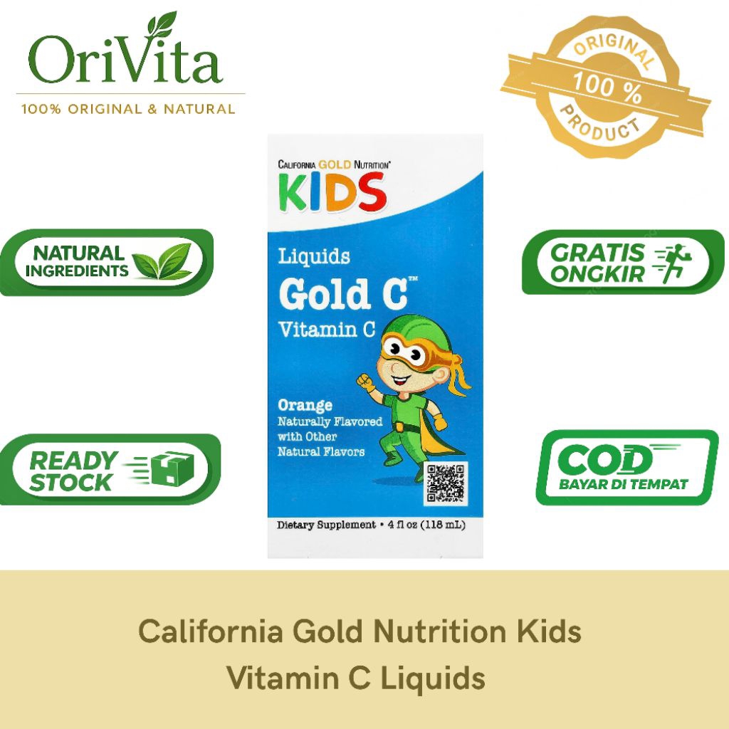 California gold Nutrition kids gold c liquids