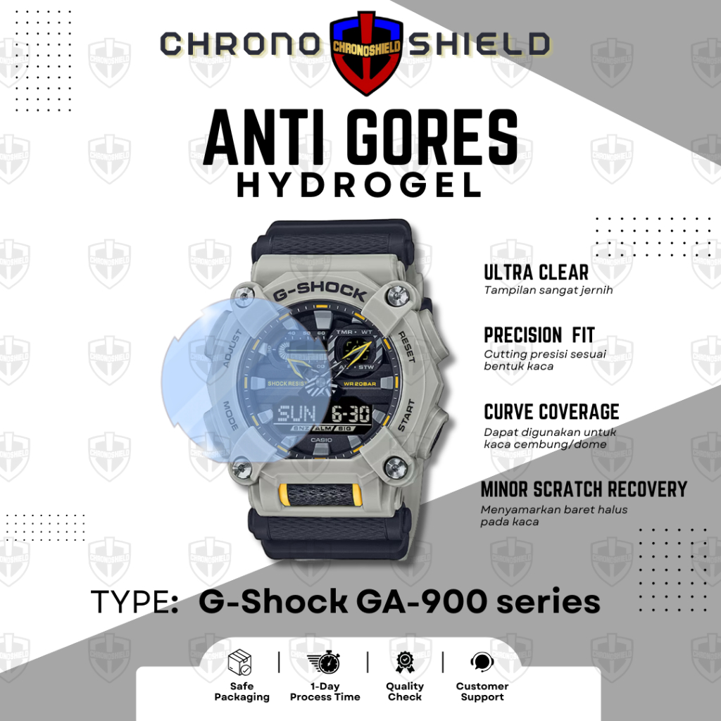 Anti Gores Hydrogel G-Shock GA900 Gshock GA 900