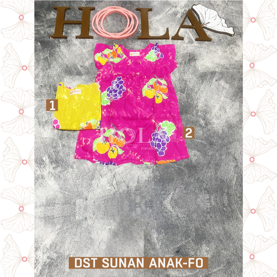 HOLA_FASH | DASTER SUNAN AK, DASTER SUNAN ANAK, DASTER 4-7 TAHUN