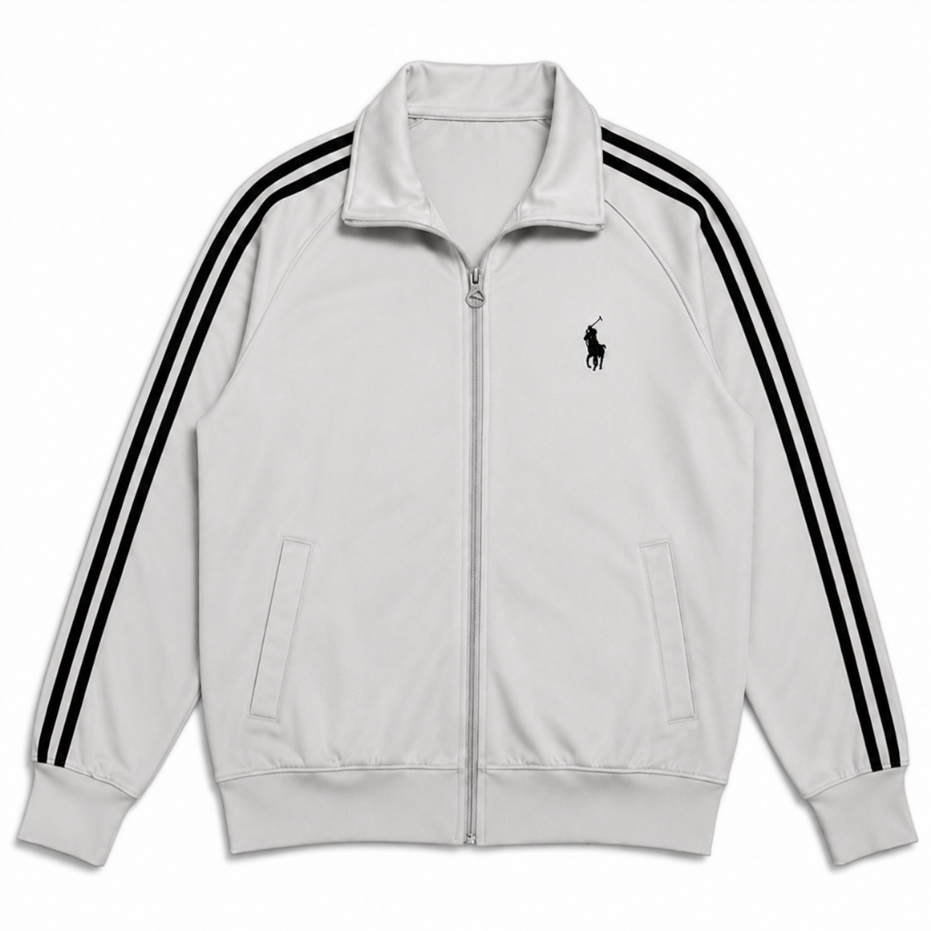 Tracktop Retro Polo Ralph Lauren Original _ OOTD Jaket Aesthetic Pria Elegan