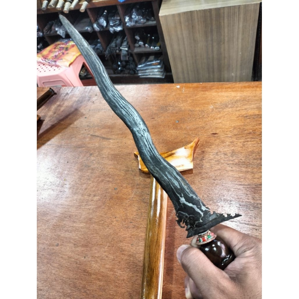 koleksi keris adat Melayu/keris khas Melayu asli