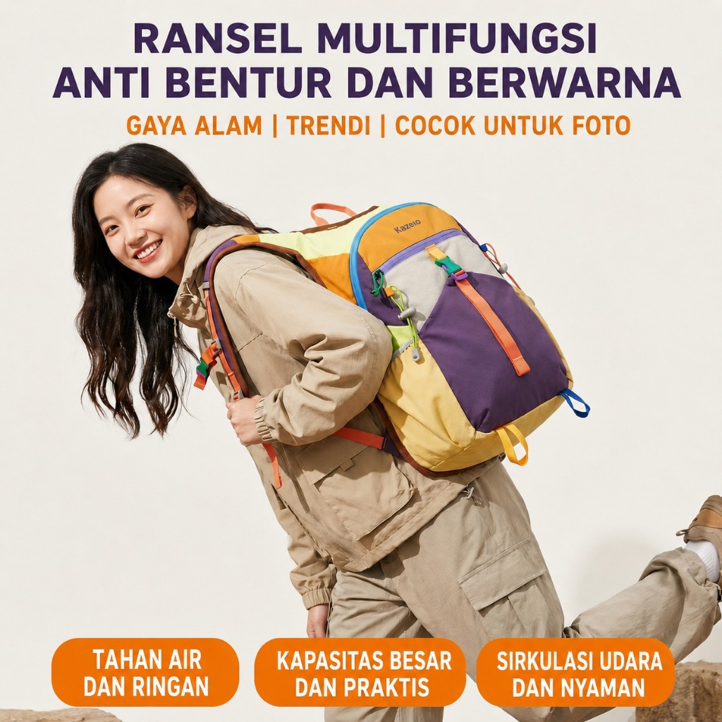 Tas Ransel SNTATEX 99003 Waterproof Lightweight Daypack Outdoor Summit Adventure