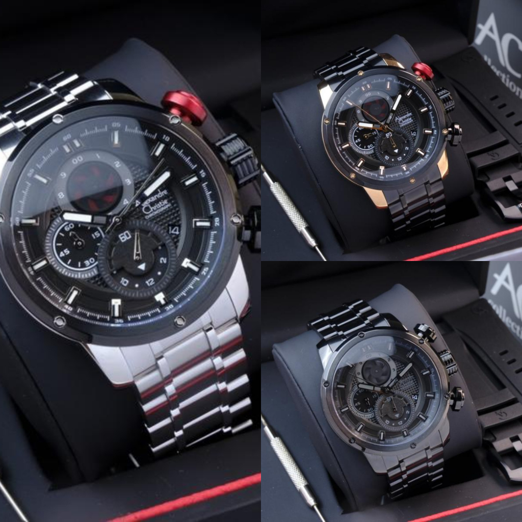 Jam Tangan Pria Alexandre Christie AC 6492 AC6492 AC 6239 AC6239 Original Garansi Resmi 1 Tahun