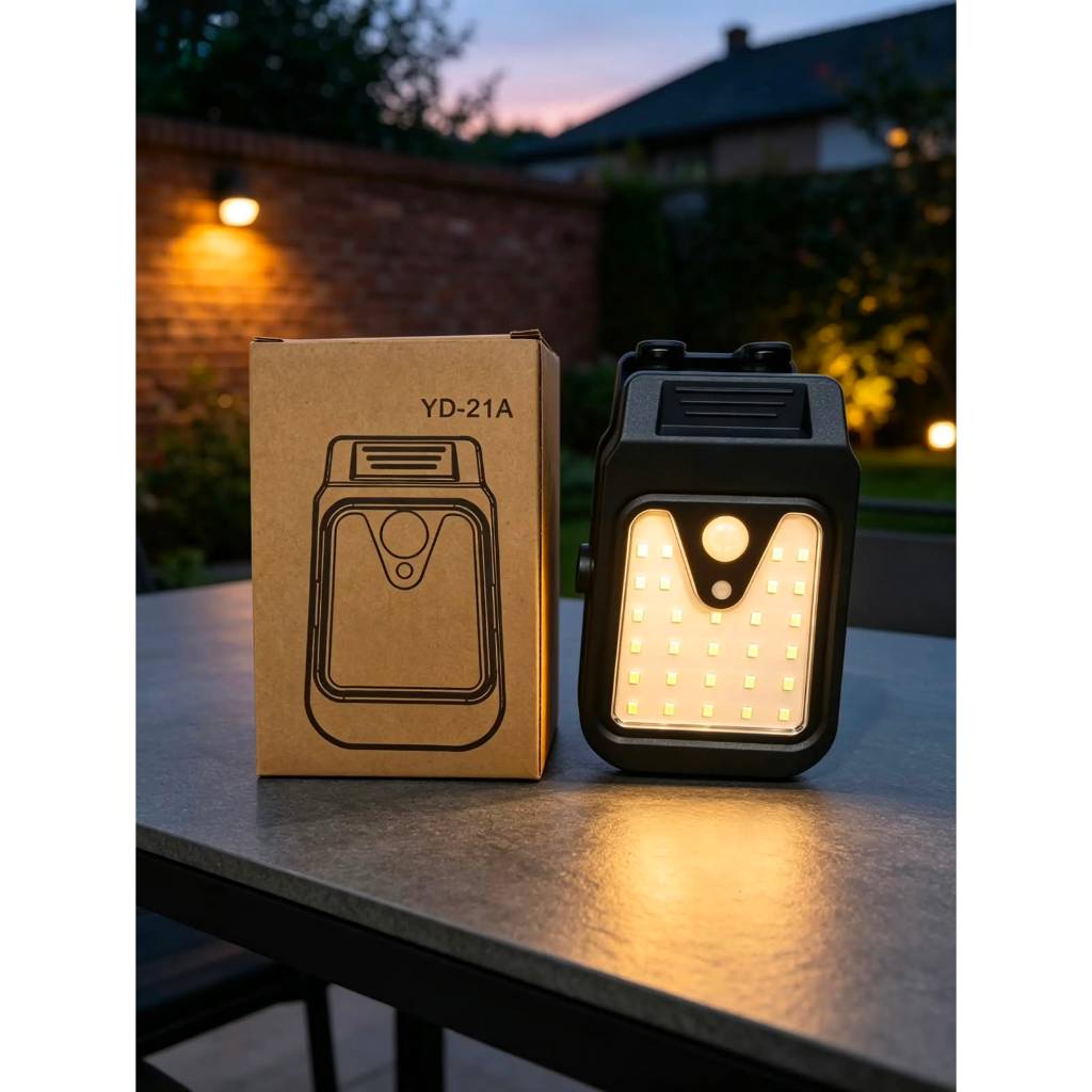< SJA > Lampu Dinding Taman Lampu Tenaga Surya Taman Outdoor / Lampu Jepit Lampu Solar Jepit Tenaga 