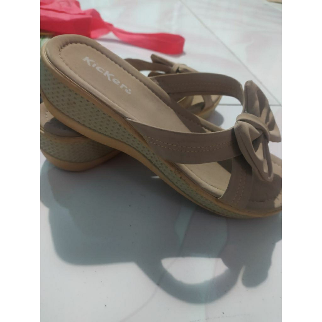kickers sandal wanita preloved