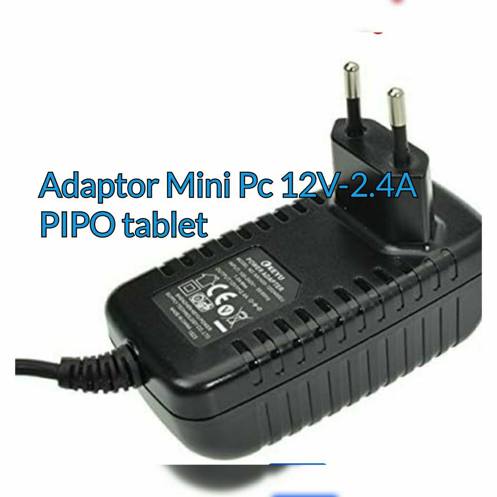 Adaptor Charger Mini PC win tablet Pipo X8 X7S X9s X10 12v 2.4A