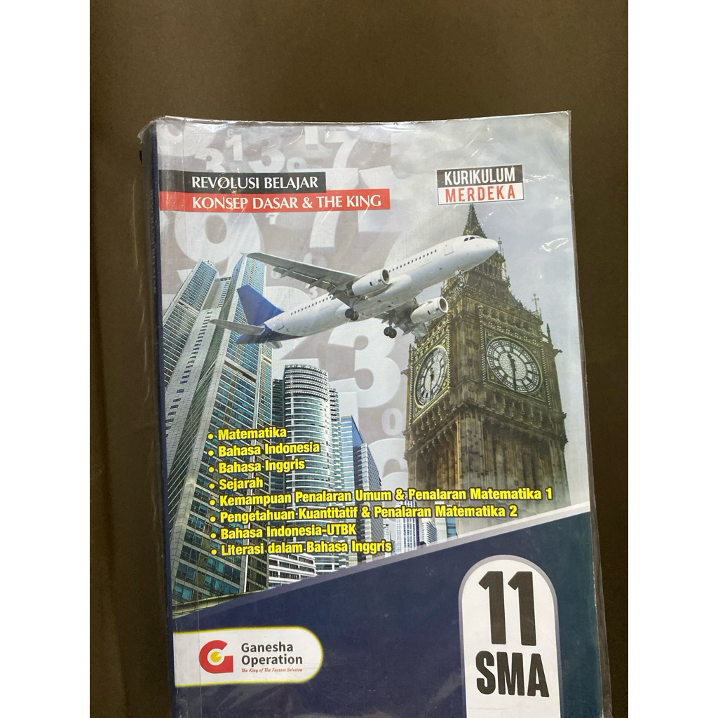 Buku Ganesha Operation Kelas 11 (600 Lembar) - Buku Penunjang