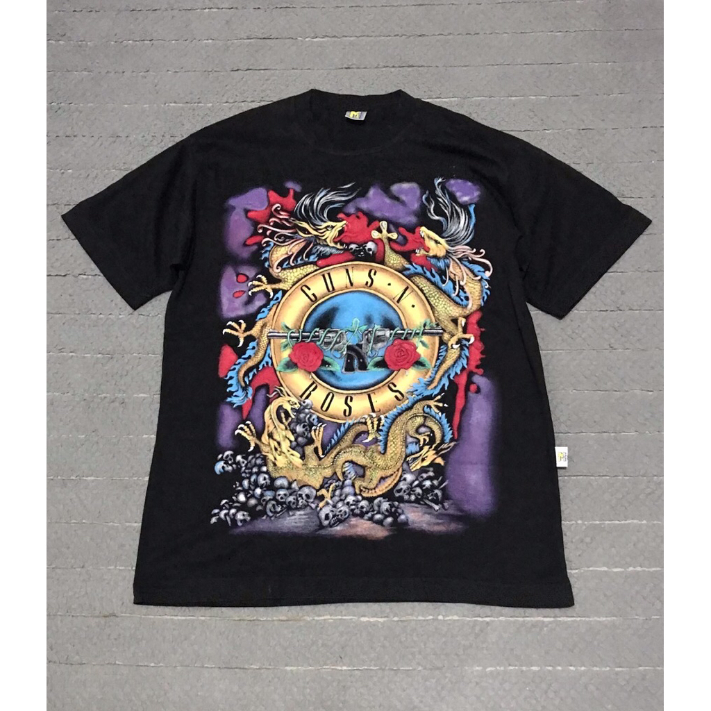 kaos band moving blue vintage preloved