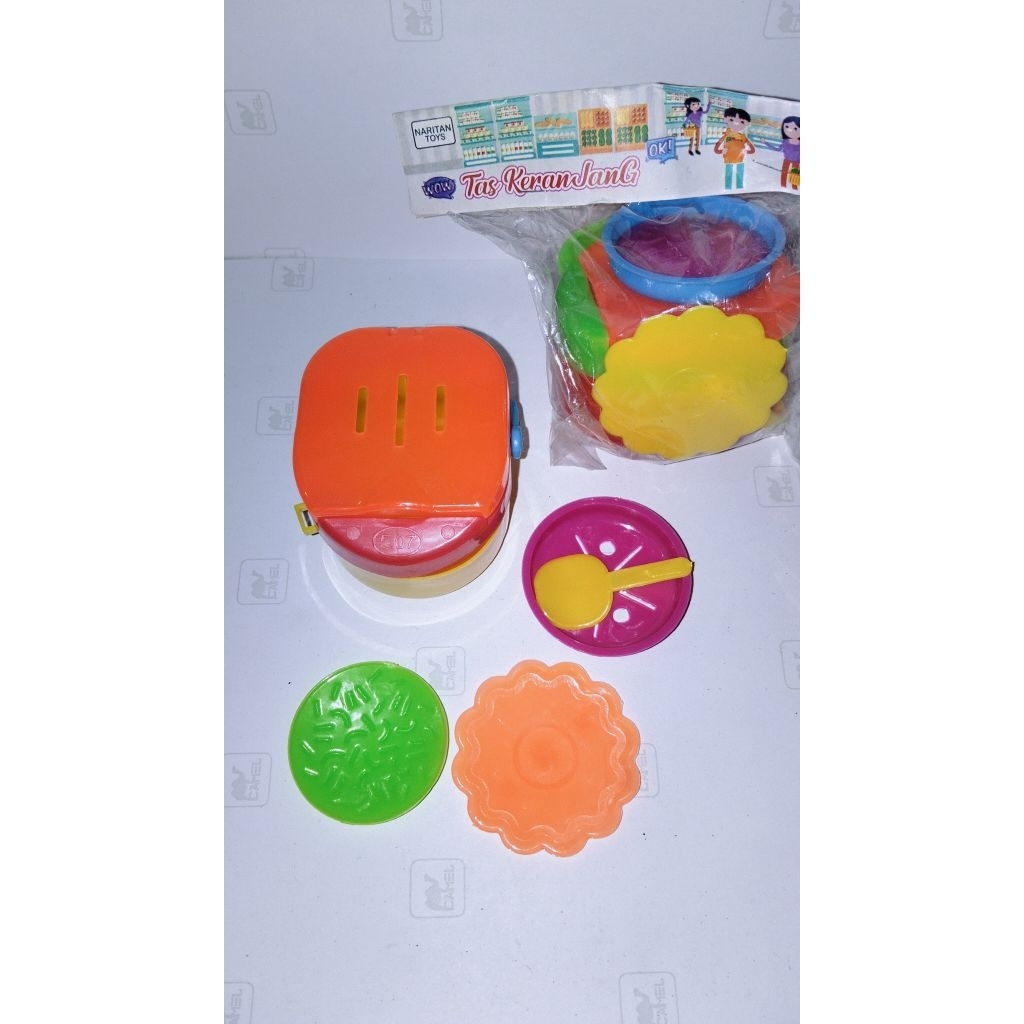 mainan magic com mini/mainan rice cooker/mainan peran magic com set mini