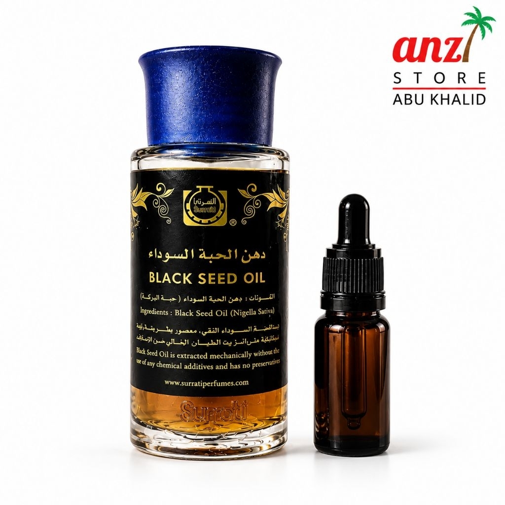 Minyak Habbatussauda Black Seed Cair 10ml Drop SURRATI