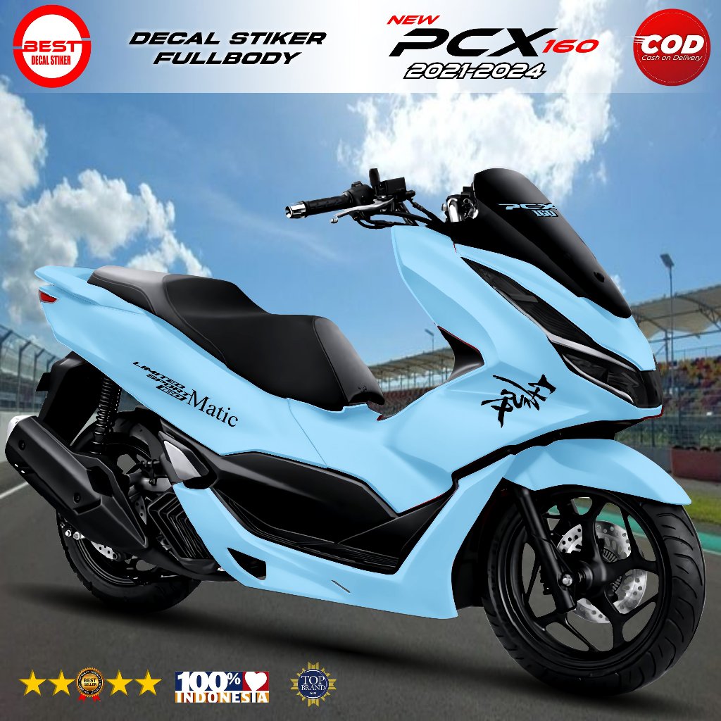 PROMO COD Terbaru Sticker Decal Pcx 160 Full Body Honda Pcx Cbs Abs 160 Tahun 2021 2022 2023 2024 St
