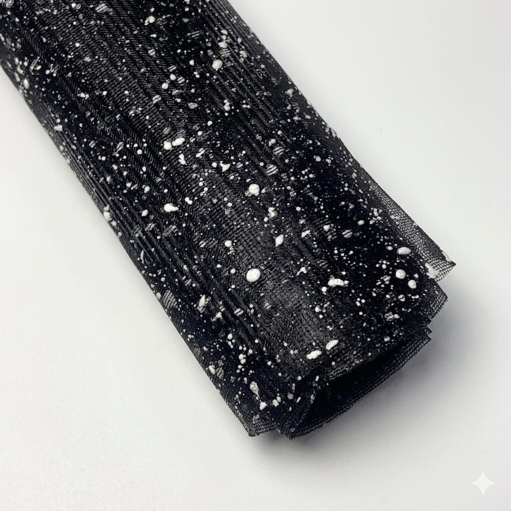 [ 1ROLL ] Kain Tile salju Buket  (Snowy Wrapping peper)