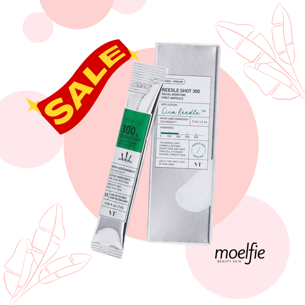 [CLEARANCE SALE] VT COSMETICS CICA REEDLE SHOT 300 AMPOULE VT REEDLE SHOT SAMPLE SACHET TRIAL SET PD