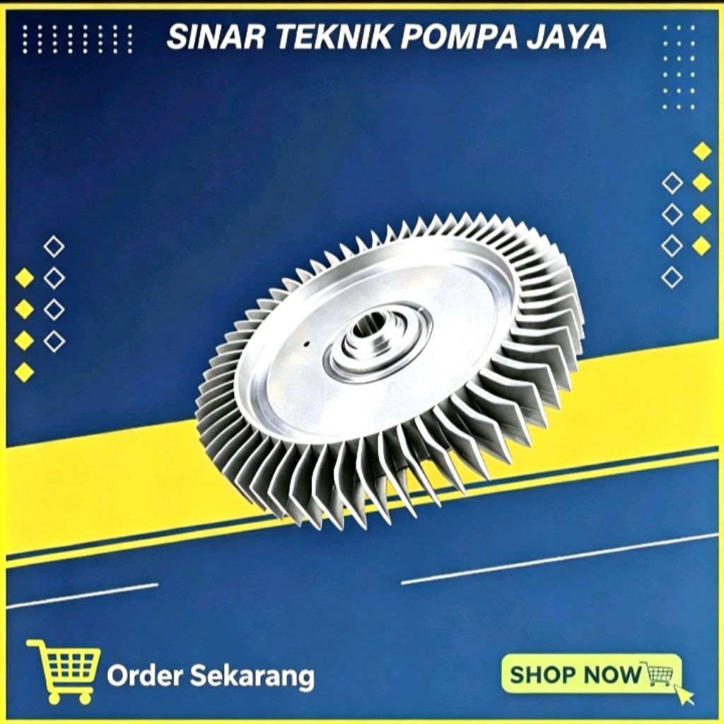Kipas Ring Blower Rotor HB750Kipas Ring Blower