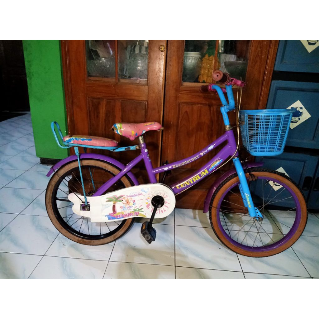 SEPEDA ANAK UKURAN 18 SEKEN