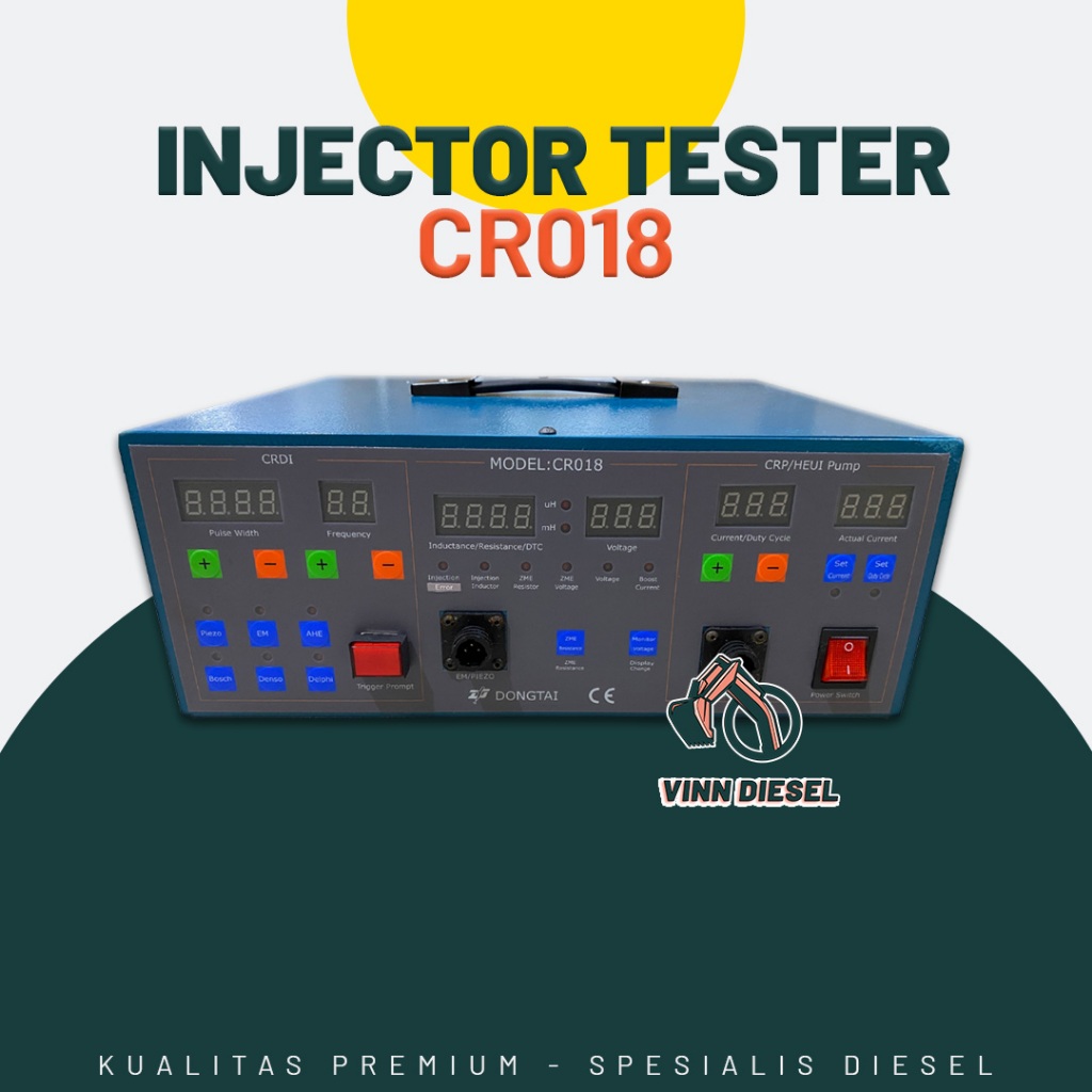 INJECTOR TESTER COMMON RAIL CR018