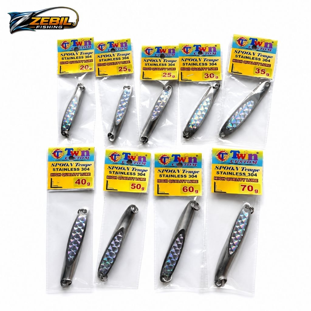 SPOON TEMPE STAINLESS 304 – Premium Jig & Casting Lure