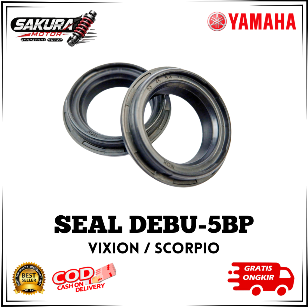 Seal Sil Debu - Dust Shock Vixion - Scorpio 5BP-F3144-00