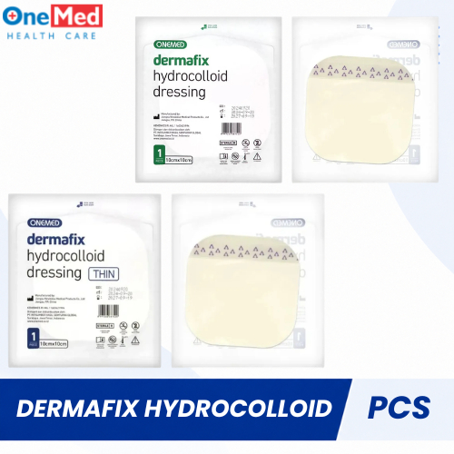 Onemed Dermafix Hydrocolloid Dressing 10x10cm | Dermafix Hydrocolloid Dressing Thin Plester Luka