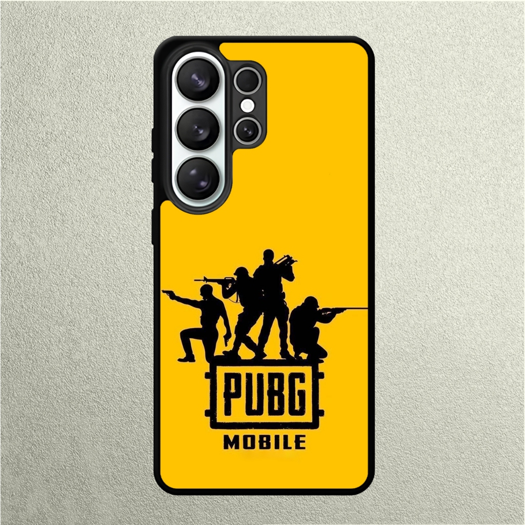 Case Samsung S26 S25 S24 S23 S22 S21 S20 S10 S9 Ultra Plus Fe Edge Rubber Softcase PUBG Mobile