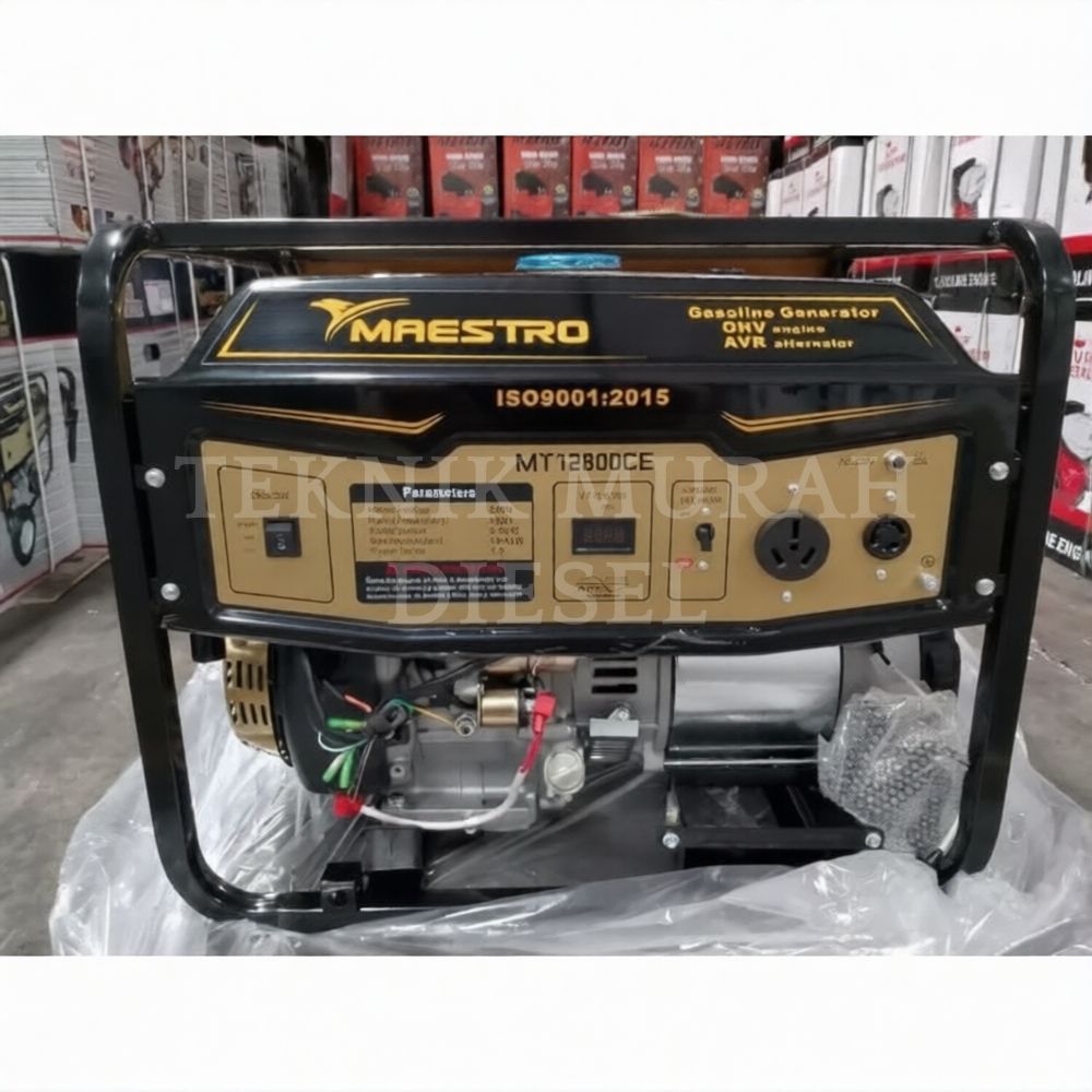 MAESTRO Genset 5500 5000 Watt Bensin 5.5 5 KW Gasoline Generator MT 7000 CE MT7000CE