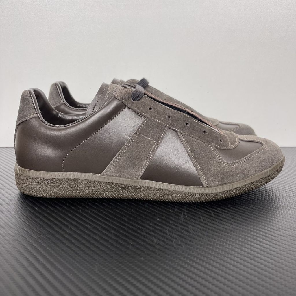 Maison Margiela GATS German Army Trainer Brown Calf Skin