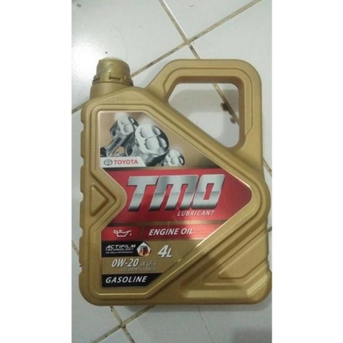Oli Mesin Toyota Motor Oil (TMO) SAE 0W-20 Full Synthetic 4 Liter Original