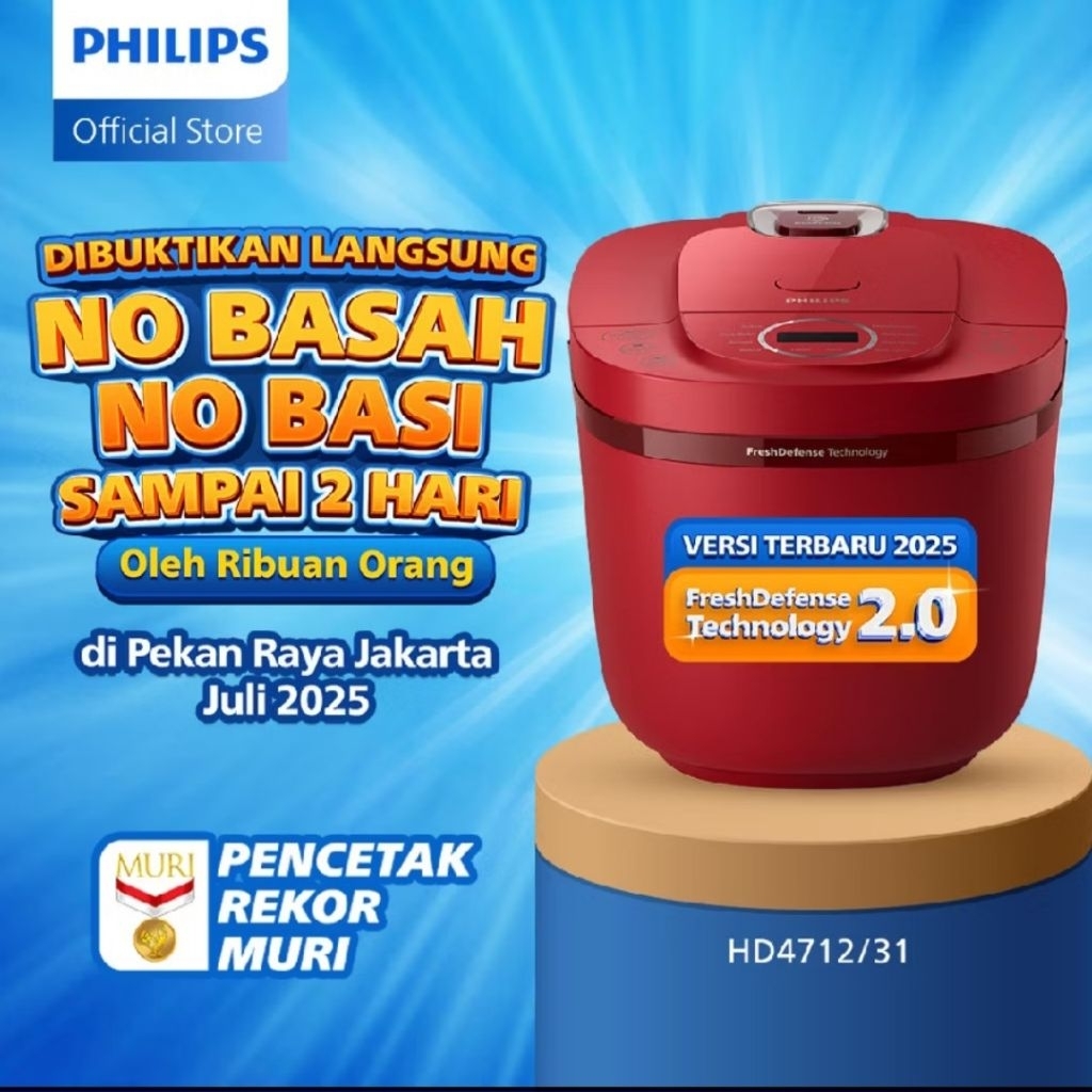 Philips digital ricecooker HD4712