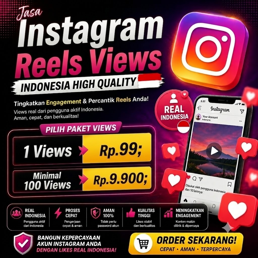 [42953] 100 VIEWS INSTAGRAM REELS GUARANTED