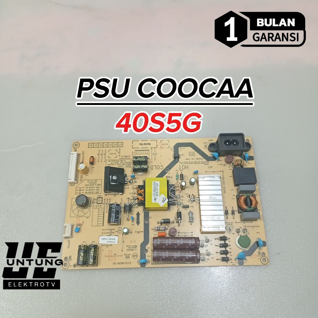 PSU TV COOCAA 40S5G POWER SUPPLY REGULATOR TV COOCAA 40S5G